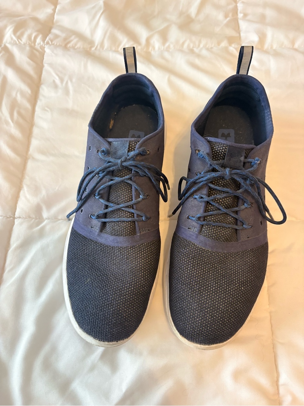 Men's Under Armour Blue Casual Lace-Up Shoes